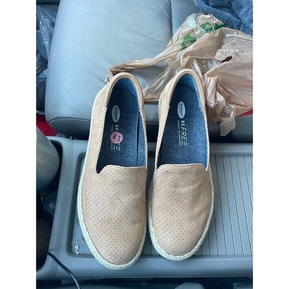 DR. SCHOLL'S shoes SOMERSET ESPADRILLE SLIP-ON womens 8.5 Gently used condition - Picture 3 of 5